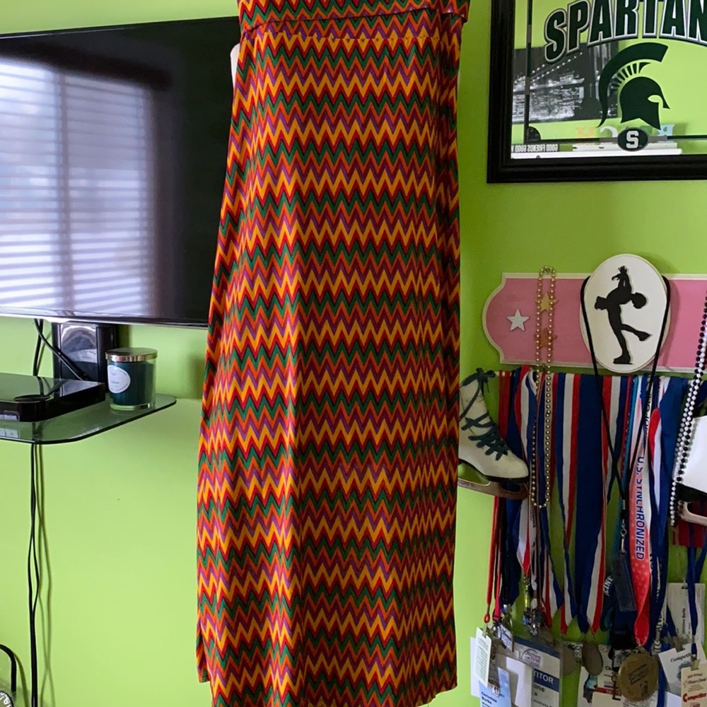 Bright long skirt